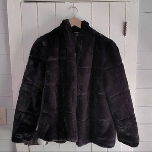 Vera Wang Faux Fur Jacket